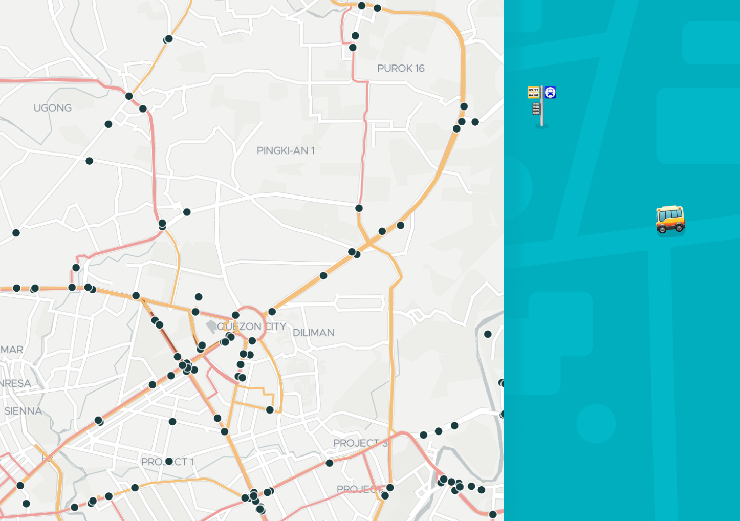 Transport Coverage in Greater Manila during April ECQ